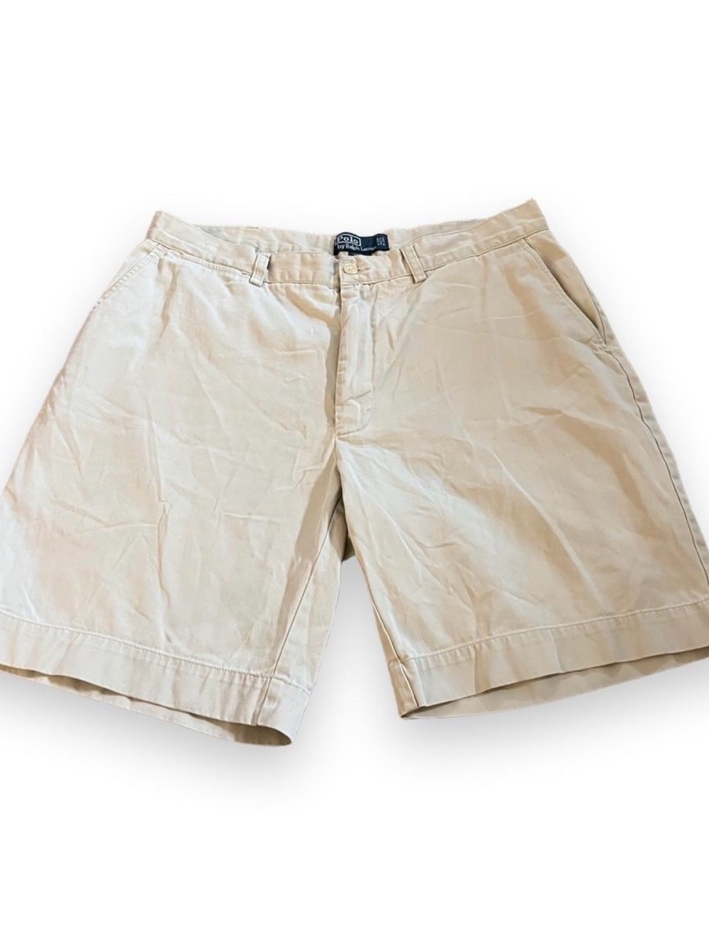 Polo Ralph Lauren Shorts Men’s Size 36 Prospect Chino Short Tan Cotton